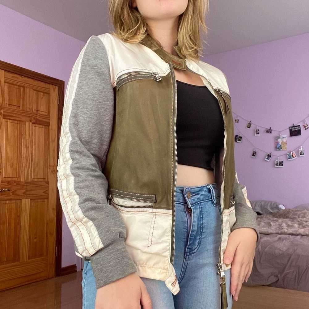 Stylish Women's Multi-Color Jacket Size S